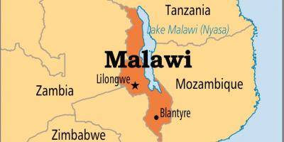 Térkép lilongwe Malawi